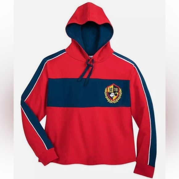 Mickey Mouse Crest Hoodie - Picture 1 of 7